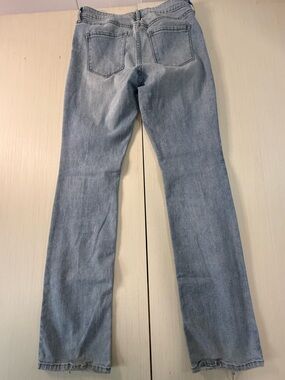 Old Navy Light Blue Straight-Leg Women's Jeans